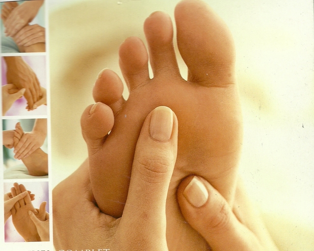 image massage pied